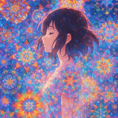 万華鏡の中でのジャケット写真