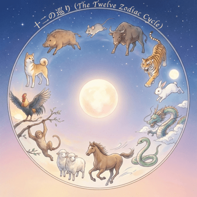 The Twelve Zodiac Cycle Front Cover