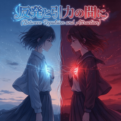 Between Repulsion and Attration Front Cover