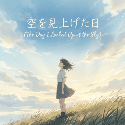 The Day I Looked Up at the Sky Front Cover