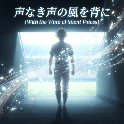 With the Wind of Silent Voices Front Cover