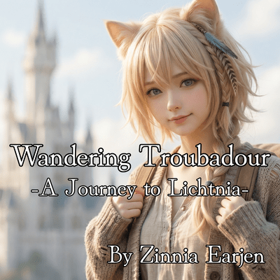 Wandering Troubadour -A Journey to Lichtnia- Front Cover