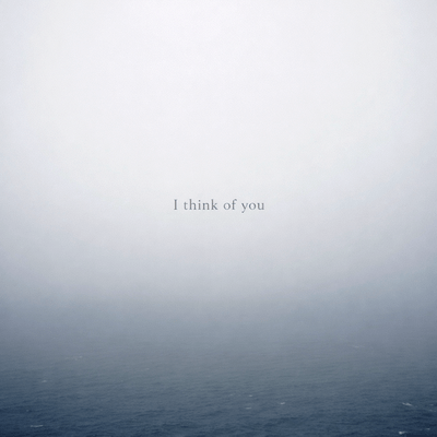 I think of youのジャケット写真