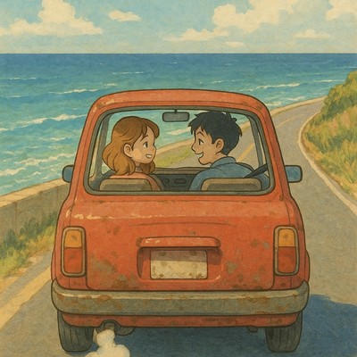 AKAIBOROGURUMA Front Cover