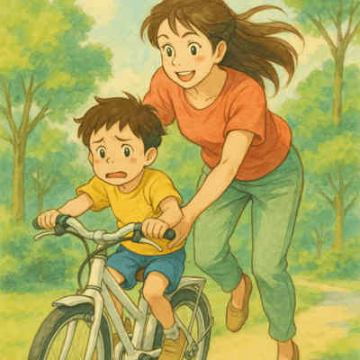 白い自転車のジャケット写真