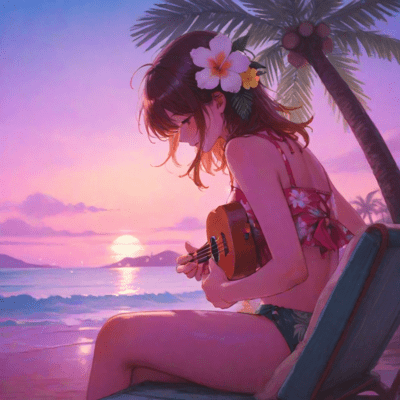 Happy Serenade - Hawaiian Style Bossa Nova Front Cover