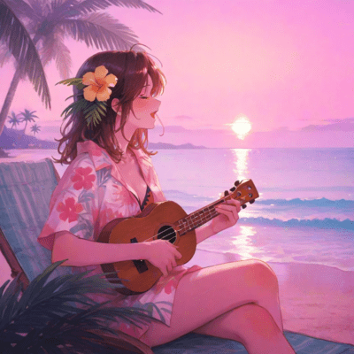 Golden Ukulele Bossa Nova Front Cover