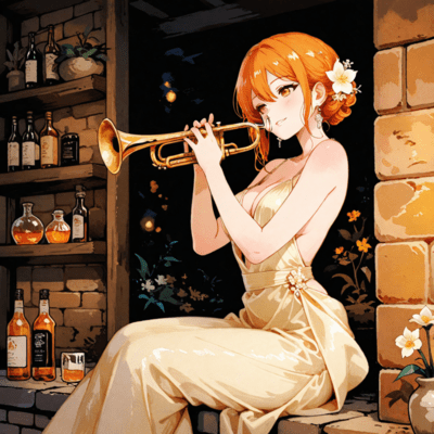 Moonlit Night Scene Front Cover