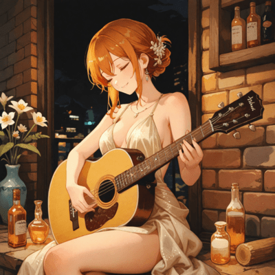 Golden Hour Cafe Vibes Front Cover