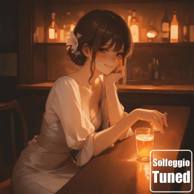 Dreamy Cafe Serenade - With Solfeggio Tuning Front Cover