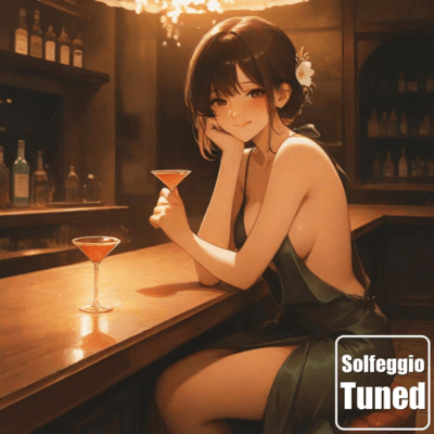 Velvet Raindrops Night - With Solfeggio Tuning Front Cover
