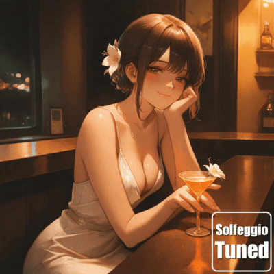 Sunset Cafe Blues - With Solfeggio Tuning Front Cover