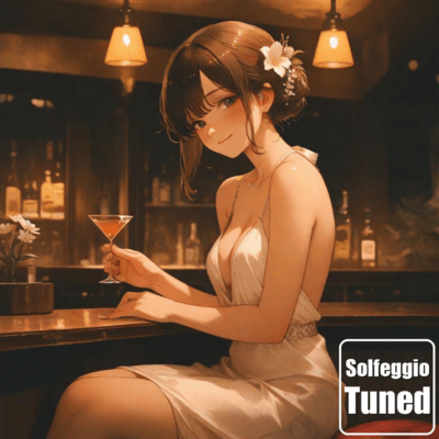 Peaceful Night Melody - With Solfeggio Tuning Front Cover