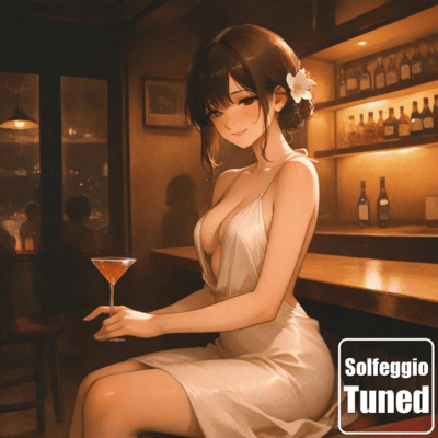 Serene Ocean Whispers - With Solfeggio Tuning Front Cover