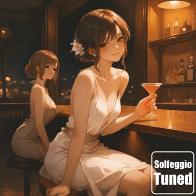 Peaceful Sleep Jazz - With Solfeggio Tuning Front Cover