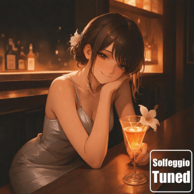 Serene Lake Harmonies - With Solfeggio Tuning Front Cover