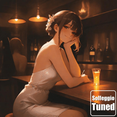 Velvet Winter Evening - With Solfeggio Tuning Front Cover