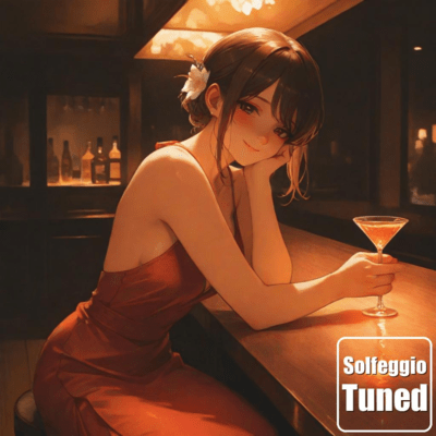 Bistro Jazz Atmosphere - With Solfeggio Tuning Front Cover