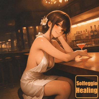 Velvet Sunset Chill - Embracing transformative Solfeggio tonesのジャケット写真