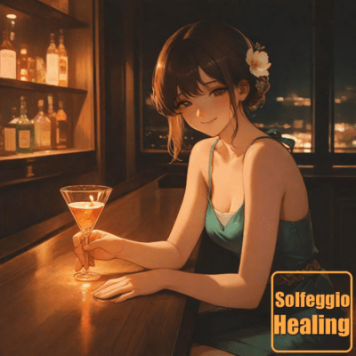 Evening Calm Collection - Embracing transformative Solfeggio tonesのジャケット写真