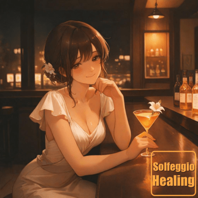 Moonlit Soiree - Embracing transformative Solfeggio tonesのジャケット写真