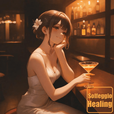 Serenity Cafe Moments - Embracing transformative Solfeggio tones Front Cover