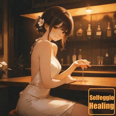 Moonlit Soiree and Serenade - Embracing transformative Solfeggio tones Front Cover