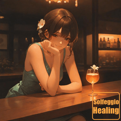 Evening Glow Harmonies - Embracing transformative Solfeggio tones Front Cover