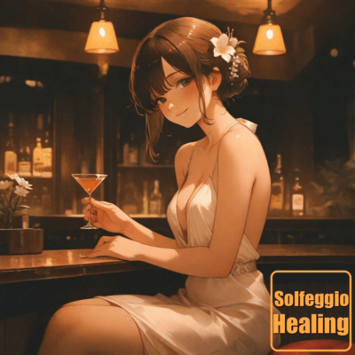 Peaceful Sleep Jazz - Embracing transformative Solfeggio tones Front Cover