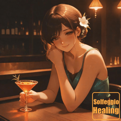 Jazz Serenade for Peaceful Sleep - Embracing transformative Solfeggio tones Front Cover