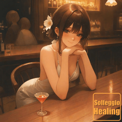 Peaceful Night Melody - Embracing transformative Solfeggio tonesのジャケット写真