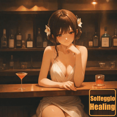 Golden Hour Park Bench - Embracing transformative Solfeggio tonesのジャケット写真