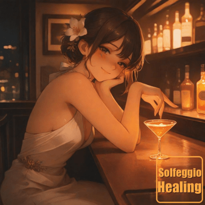 Night Cafe Terrace - Embracing transformative Solfeggio tonesのジャケット写真