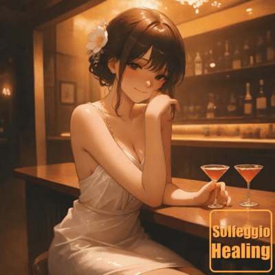 Reflective Cafe Hours - Embracing transformative Solfeggio tones Front Cover