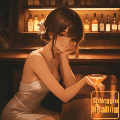 Bistro Jazz Atmosphere - Embracing transformative Solfeggio tones Front Cover