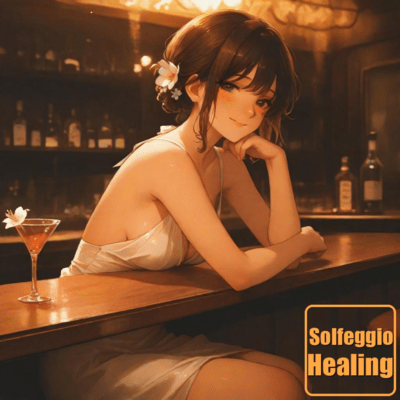 Moonlit Serenade - Embracing transformative Solfeggio tones Front Cover