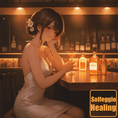 Golden Hour Bookstore - Embracing transformative Solfeggio tonesのジャケット写真