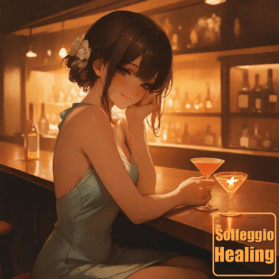 Golden Hour Reflections - Embracing transformative Solfeggio tones Front Cover