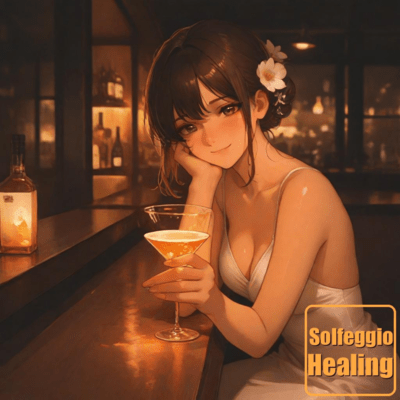 Peaceful Night Music - Embracing transformative Solfeggio tonesのジャケット写真