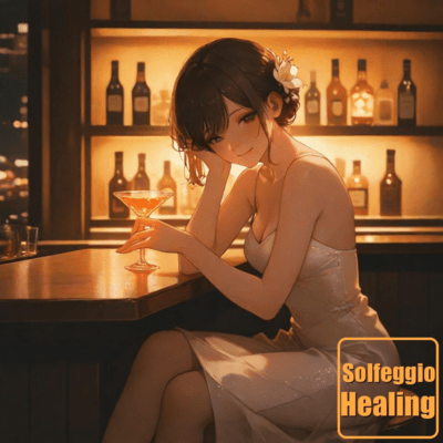Secret Night Temptation - Embracing transformative Solfeggio tonesのジャケット写真