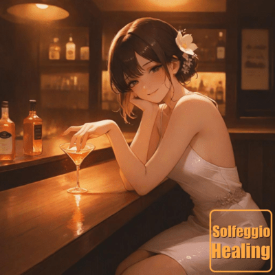 Peaceful Night Dream - Embracing transformative Solfeggio tones Front Cover
