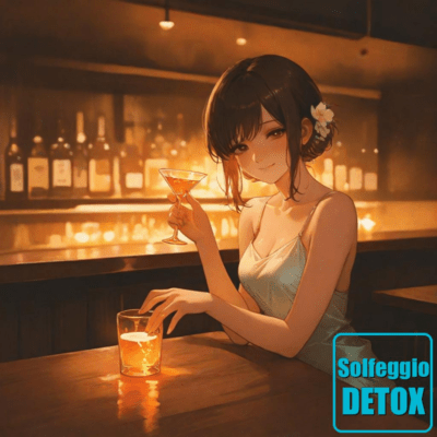 Lounge Sunset Vibes - Solfeggio Jazz for Clarity and Calm Front Cover