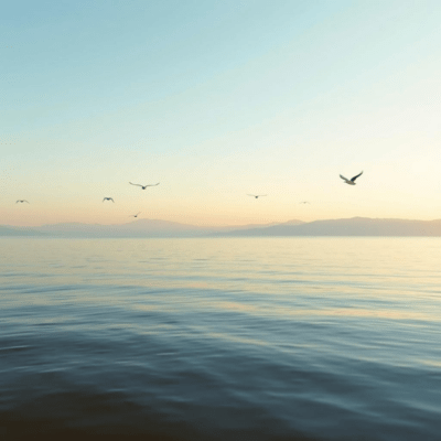 Peaceful Classical Healing: Sea Cliffs Front Cover
