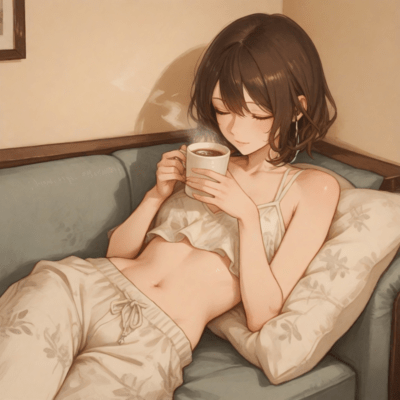 A Supernova in a Puddle : Lo-Fi Coffee Shop Ambience Front Cover