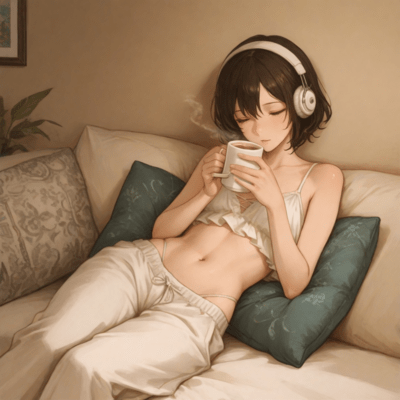 The Sound of the Washing Machine and the Beat : Lo-Fi Coffee Shop Ambience Front Cover