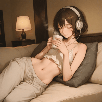 Lofi for an Evening Drink : Lo-Fi Coffee Shop Ambience Front Cover