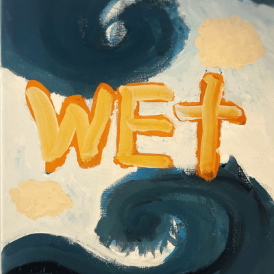 Wet (feat. Z¥X) Front Cover
