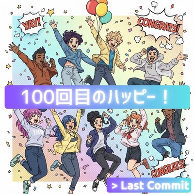 100 Times Happy! Front Cover