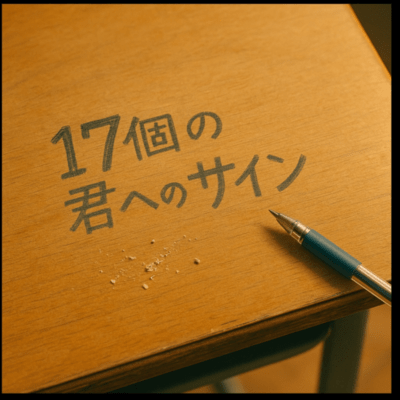 17個の君へのサインのジャケット写真