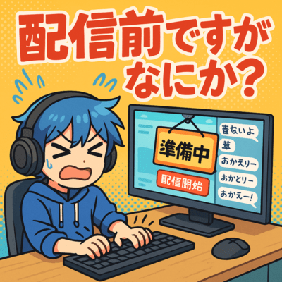 配信前ですがなにか?のジャケット写真